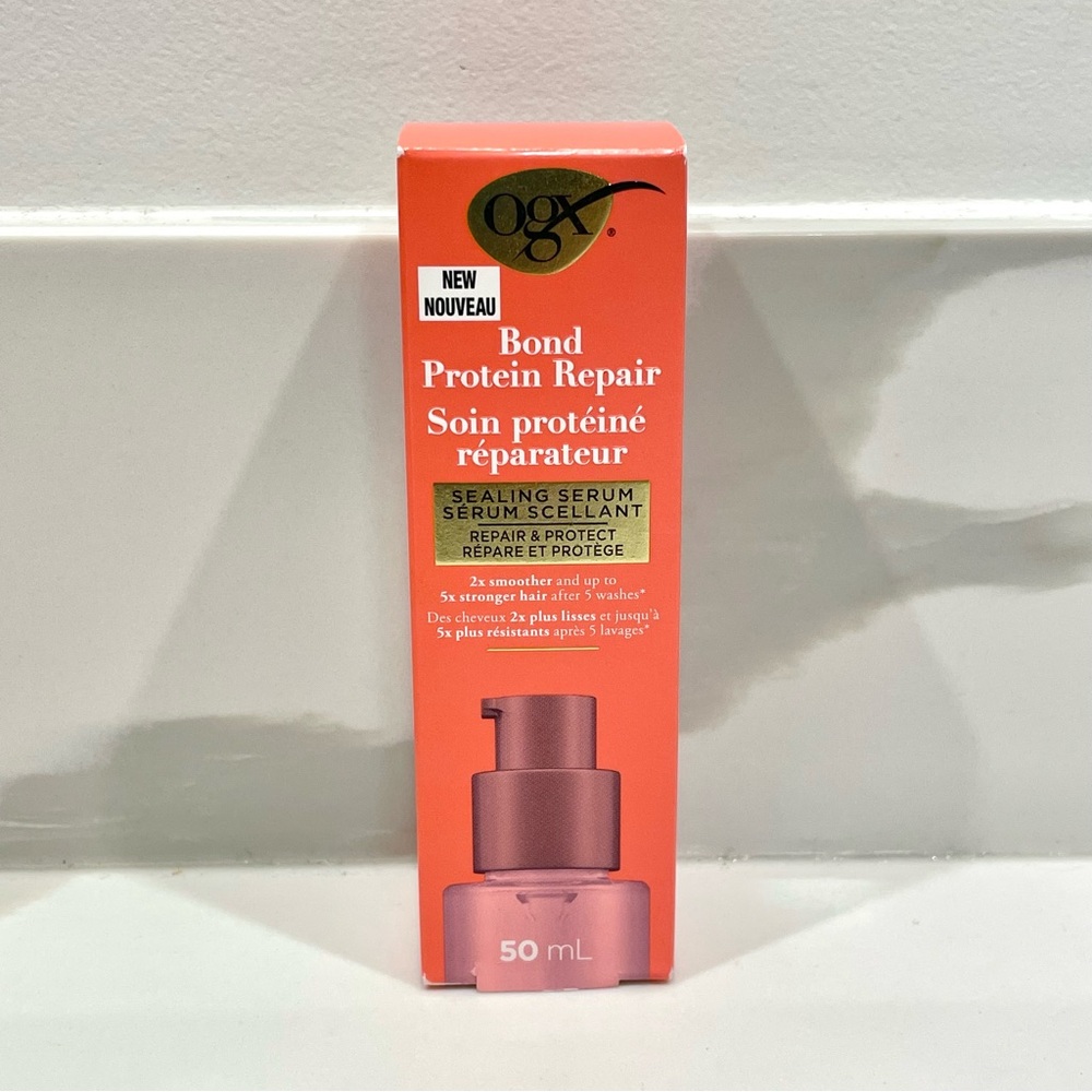 🔵3/$25 NEW OGX Bond Protein Repair Sealing Hair Serum